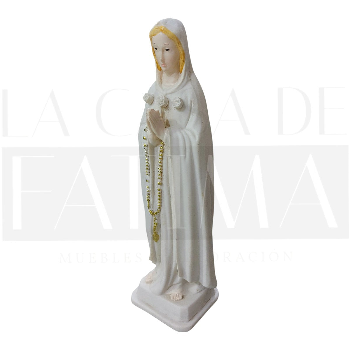Imagen Virgen María Rosa Mística 35 cms.
