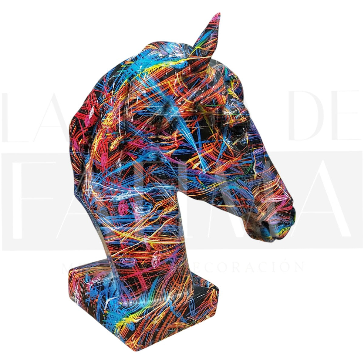 Figura Caballo Grafitti