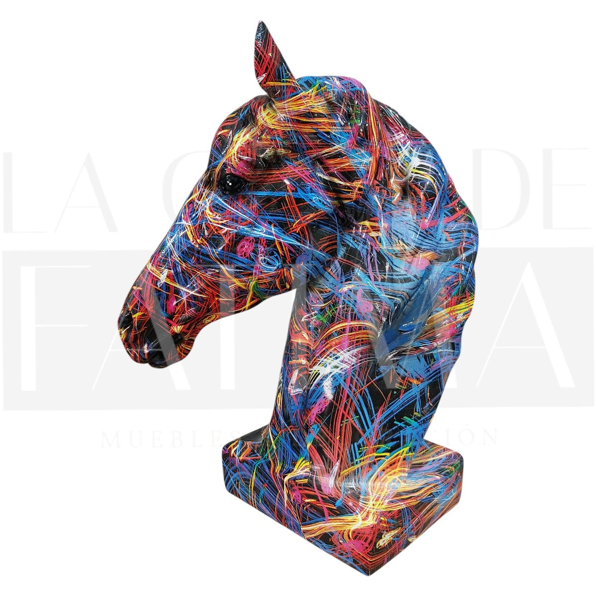Figura Caballo Grafitti