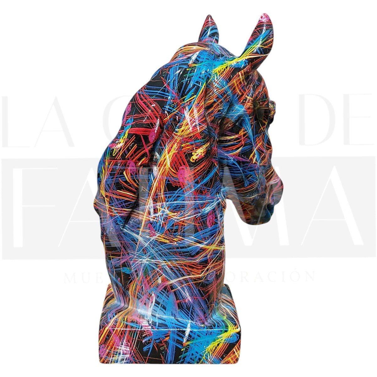 Figura Caballo Grafitti