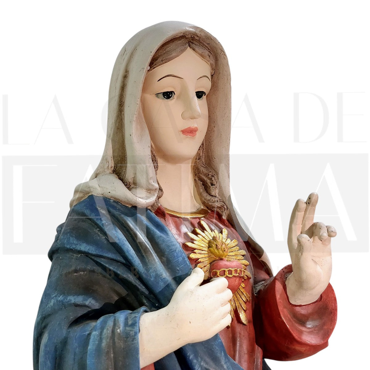 Imagen de la Virgen del Sagrado Corazón de María 90 cms.