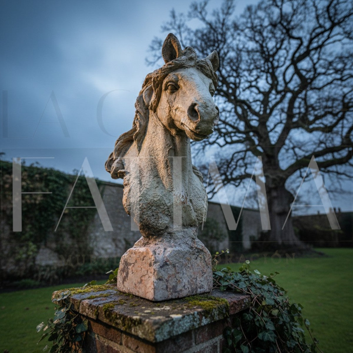Escultura Cabeza de Caballo