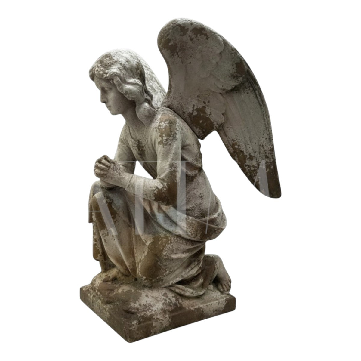 Figura Ángel Orante Vintage