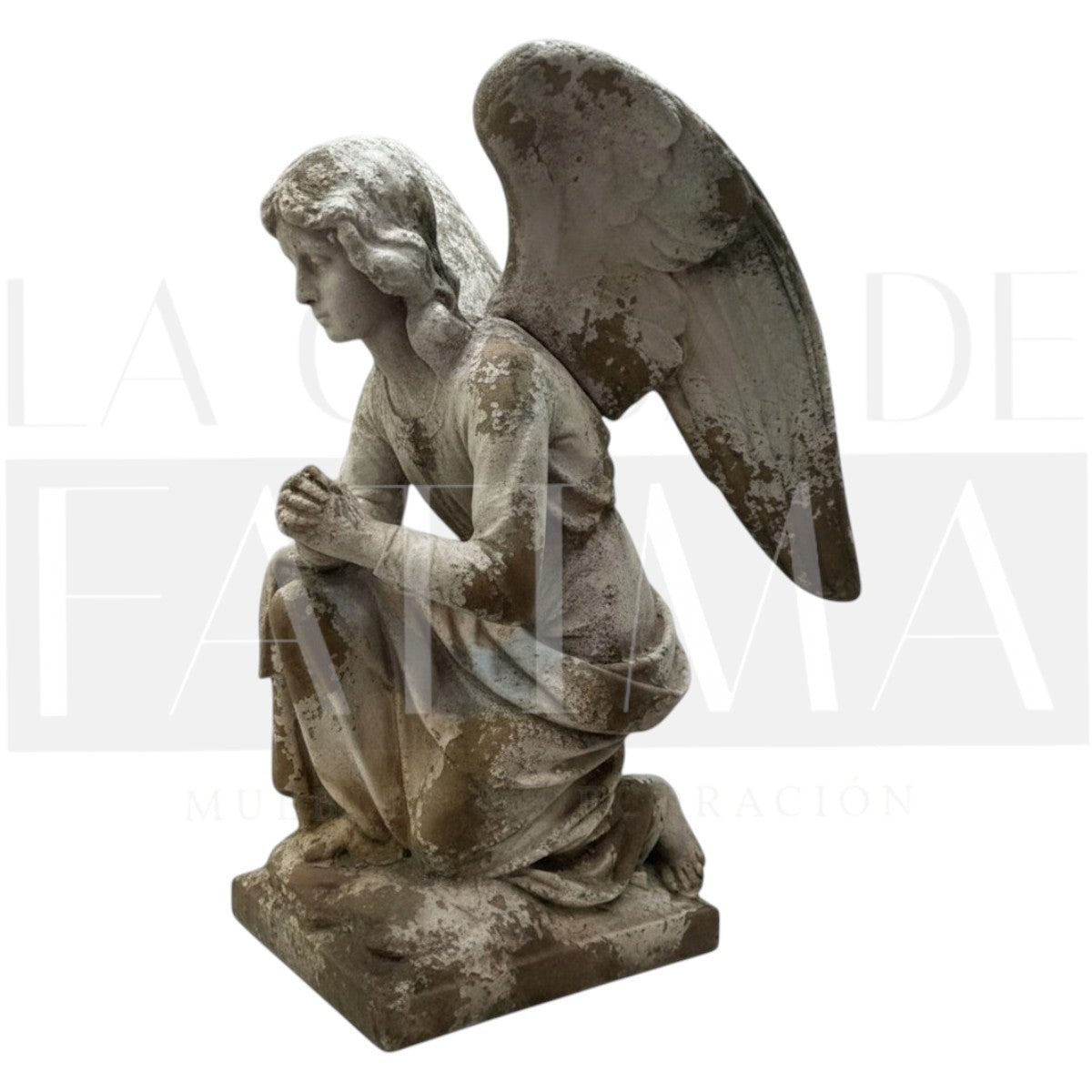 Figura Ángel Orante Vintage