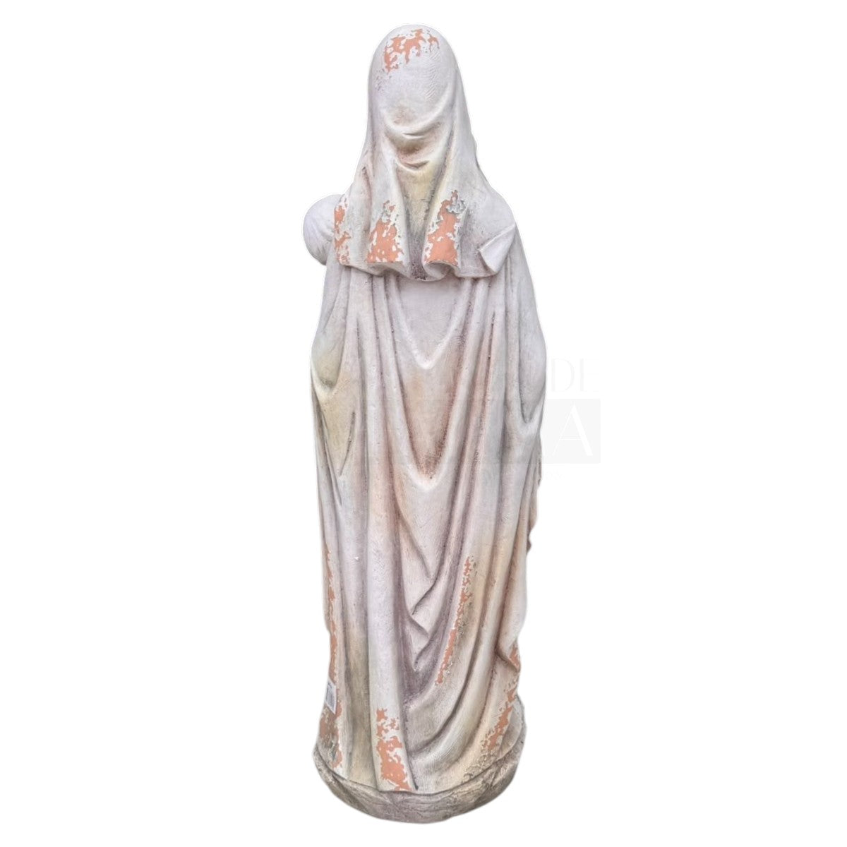 Figura Virgen María con Niño Jesús Vintage 94 cms.