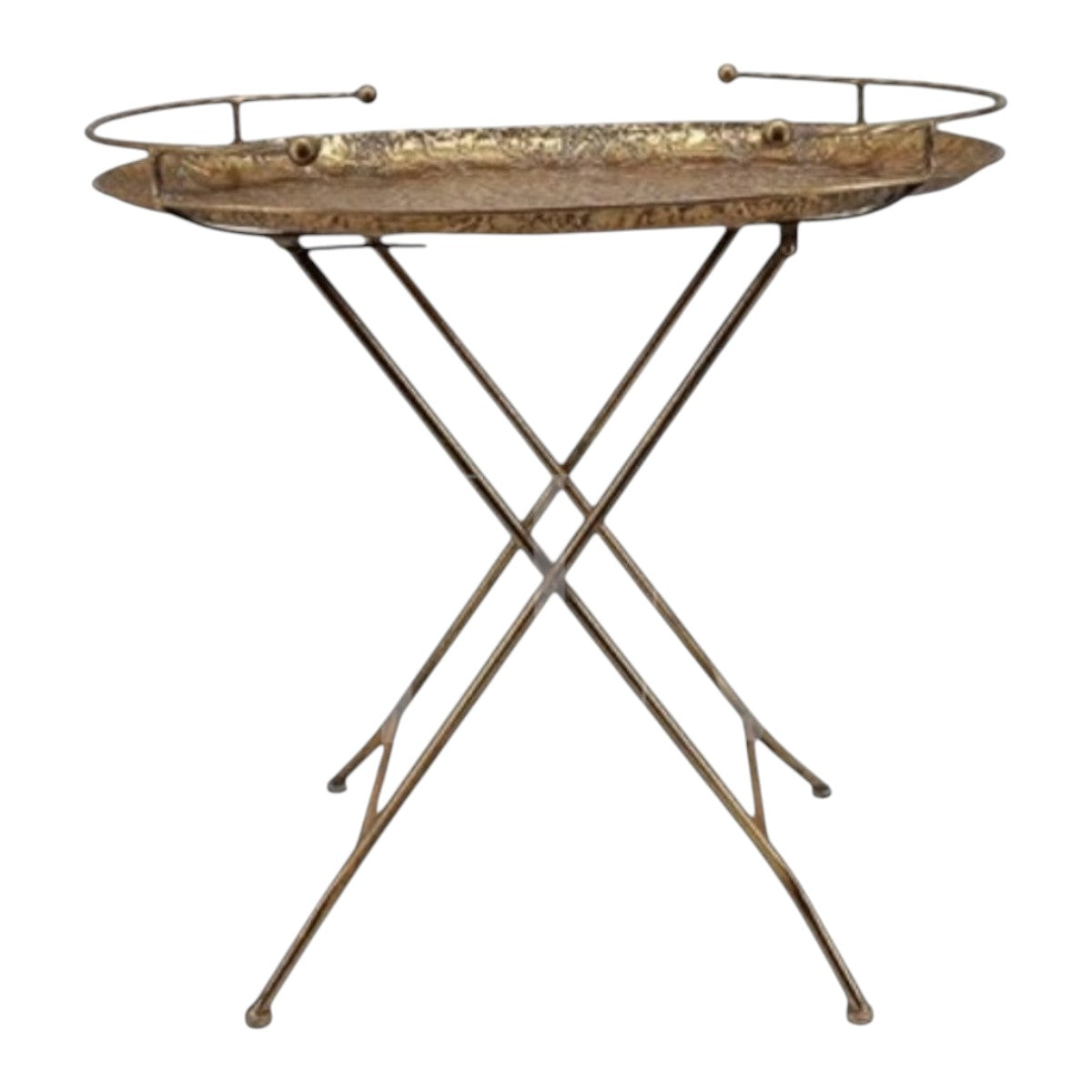 Mesa Plegable Dorada