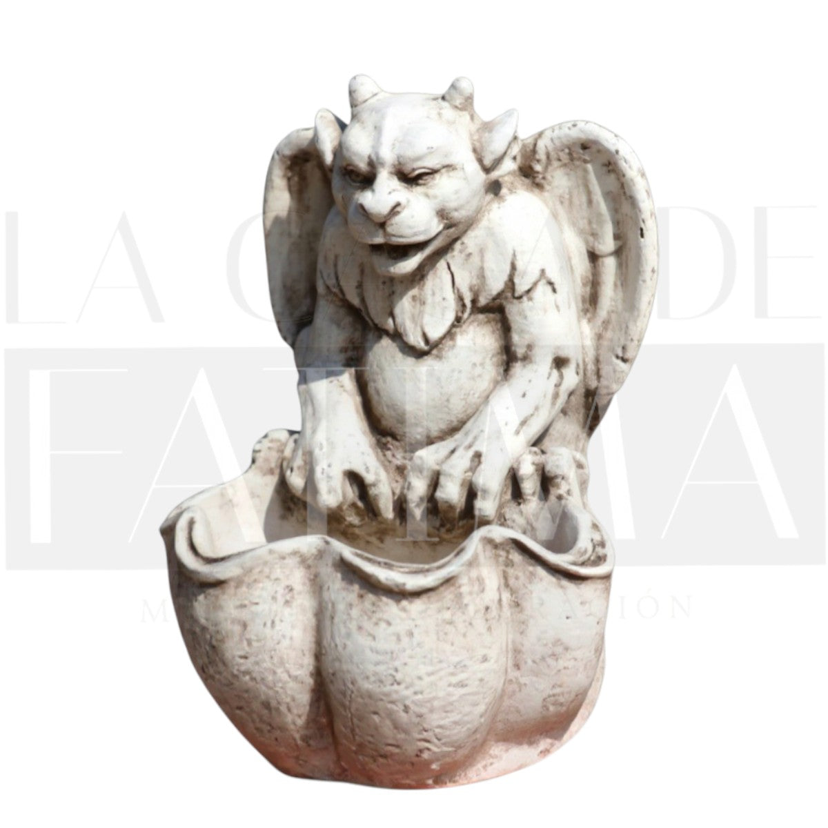 Figura Gárgola con Cuenco