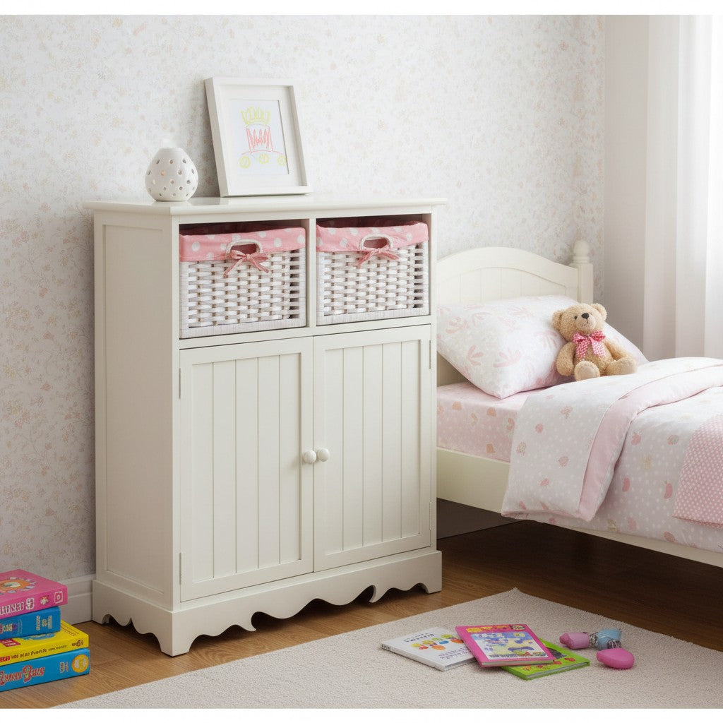 Mueble Organizador con 2 Canastos