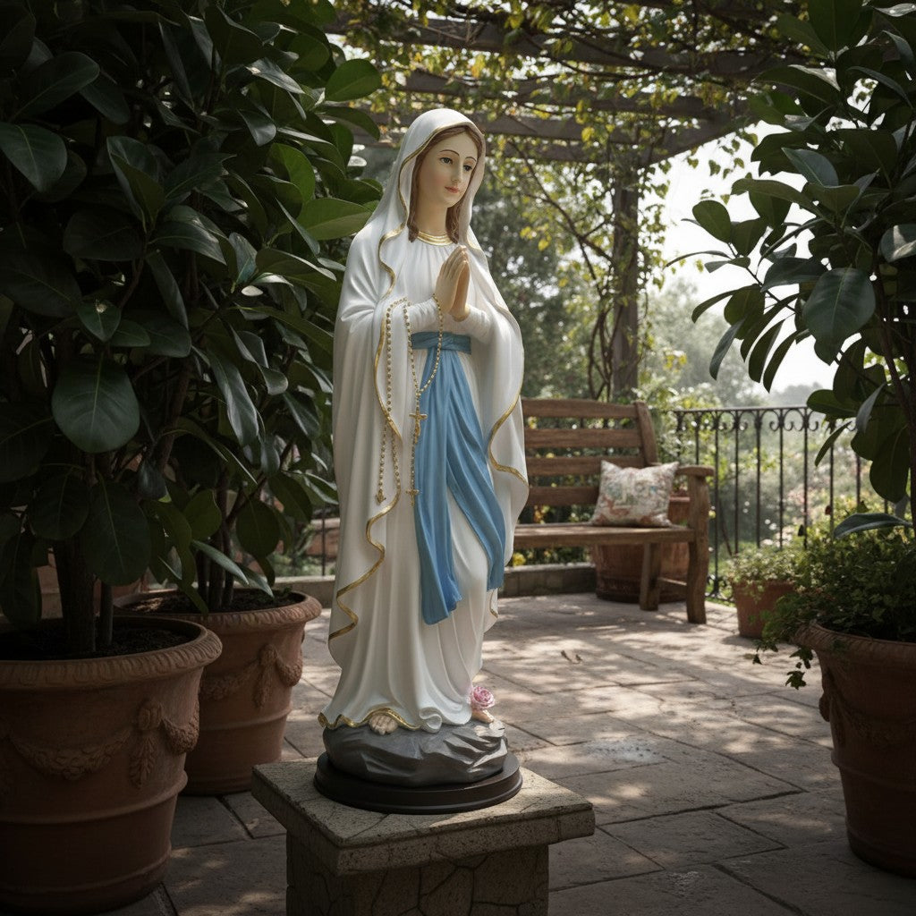 Imagen Virgen de Lourdes 60 cms.