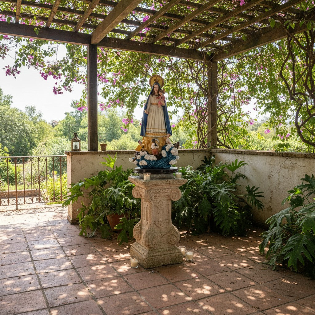 Virgen de la Caridad del Cobre 55 cms.