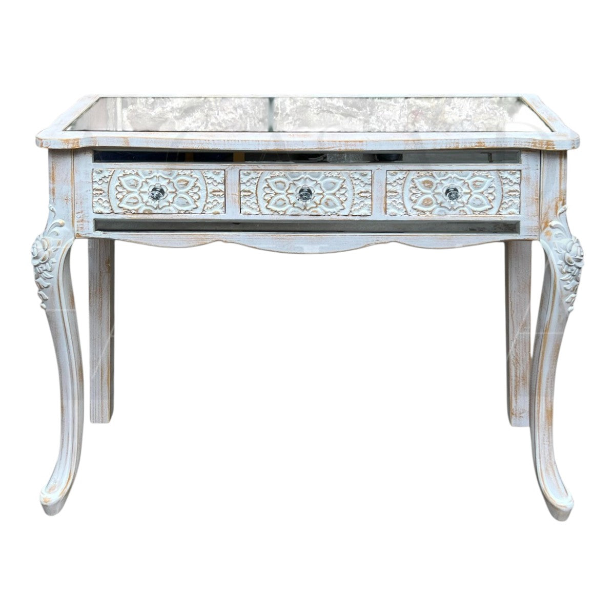 Mesa de Arrimo Espejada Amalfitana