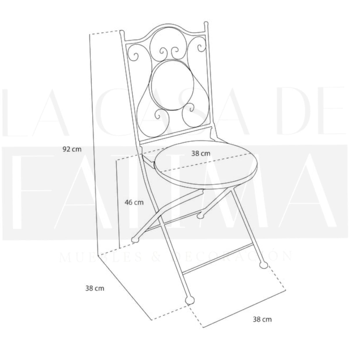 Set de Terraza Bistro Mosaico Positano