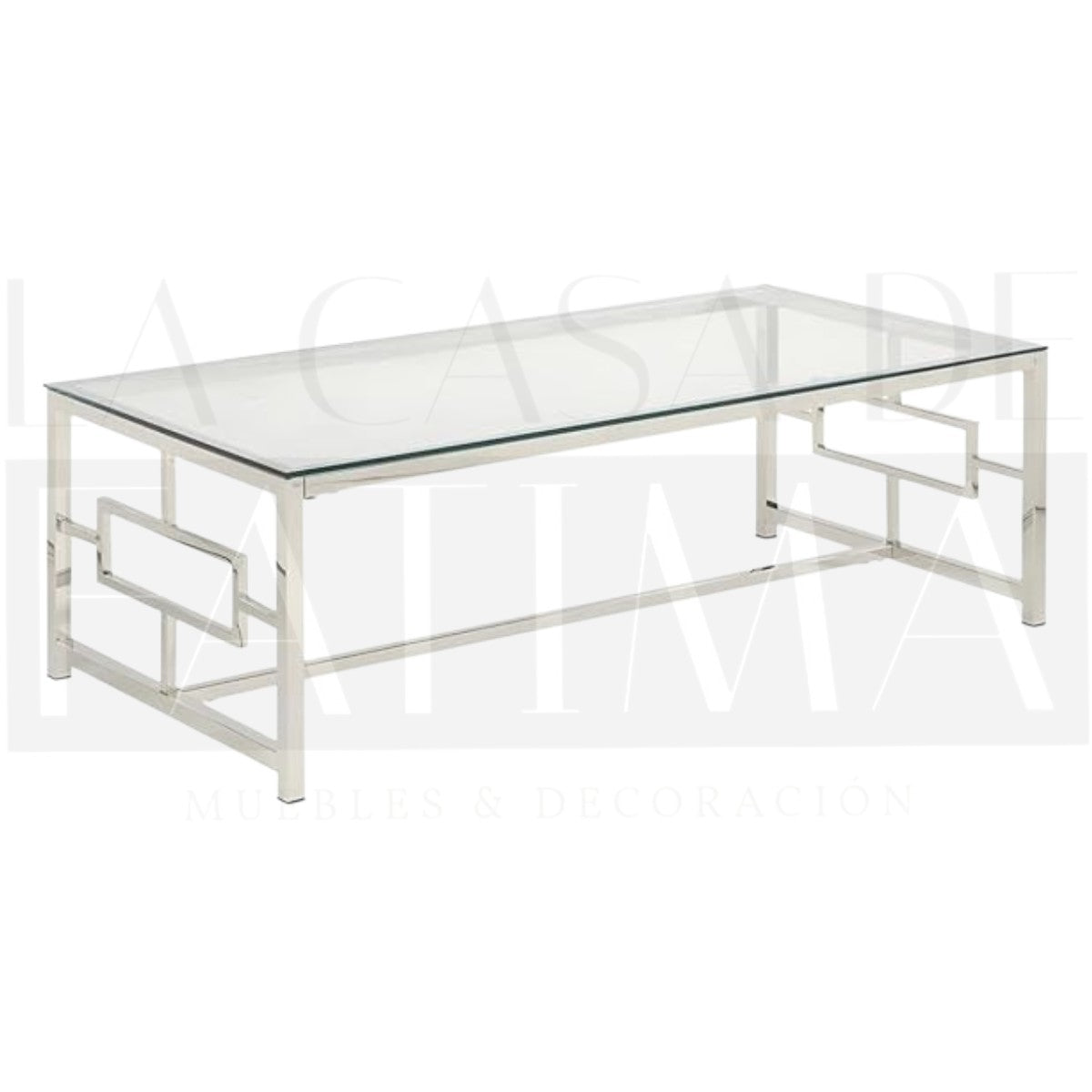Mesa de Centro Vidrio & Metal