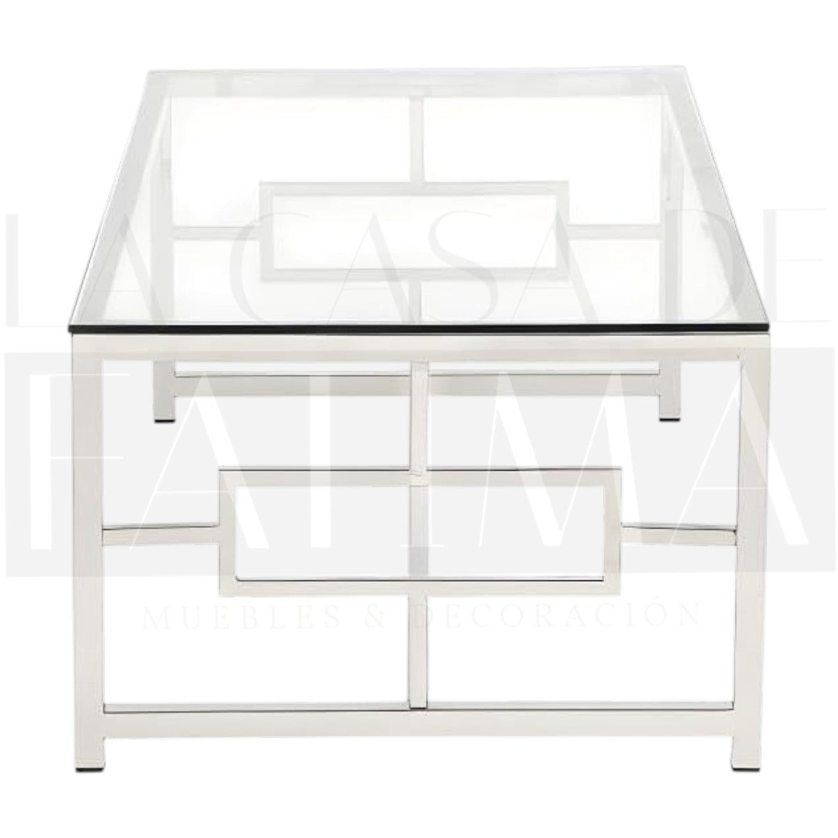 Mesa de Centro Vidrio & Metal
