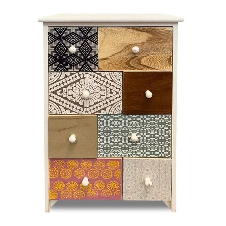 Cabinet 8 Cajones Colores